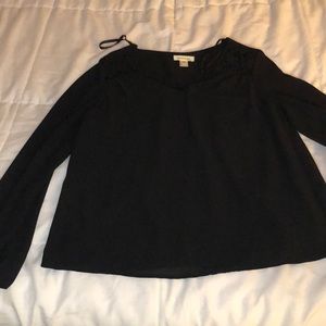Monteau black blouse
